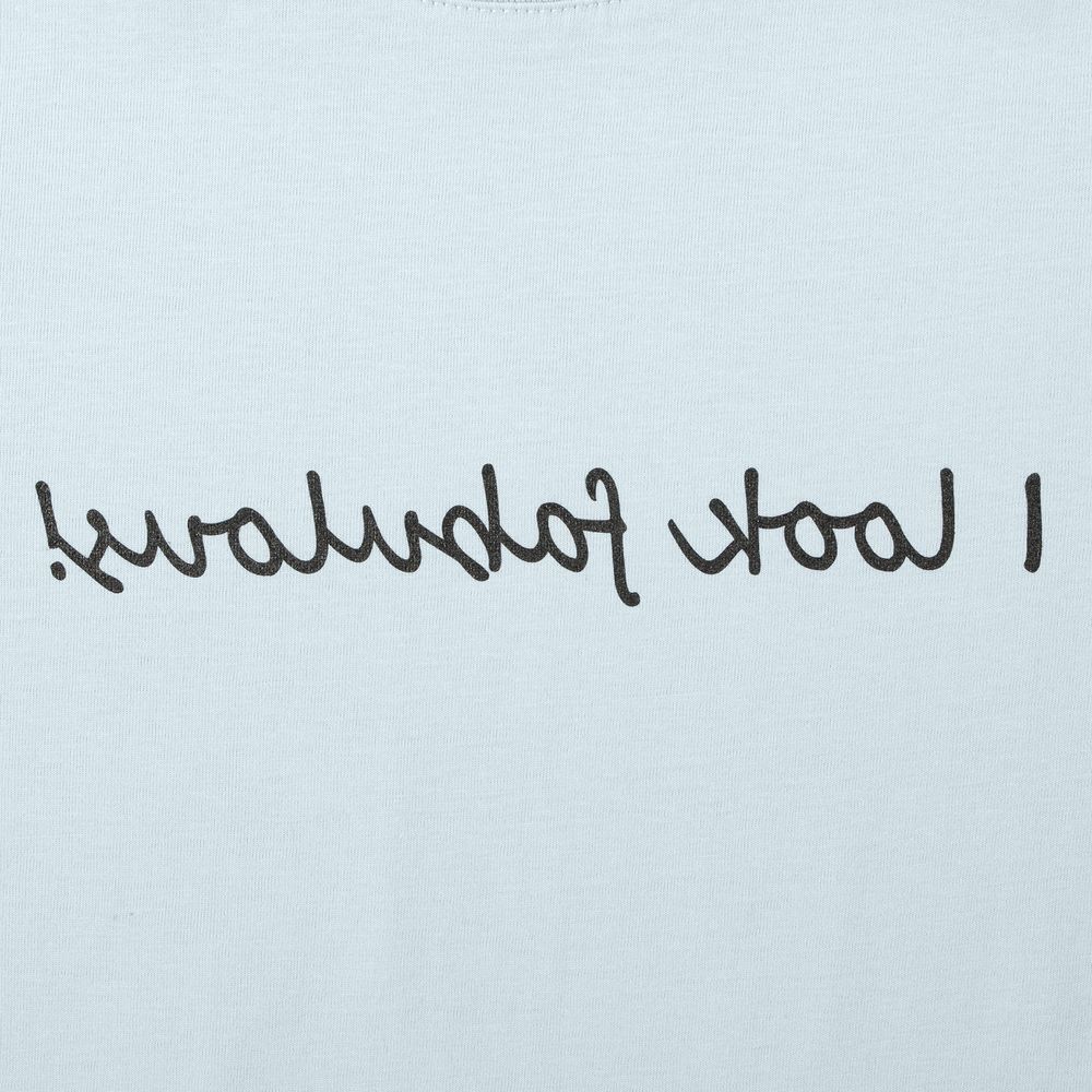 Футболка женская I Look Fabulous, голубая — изображение 4