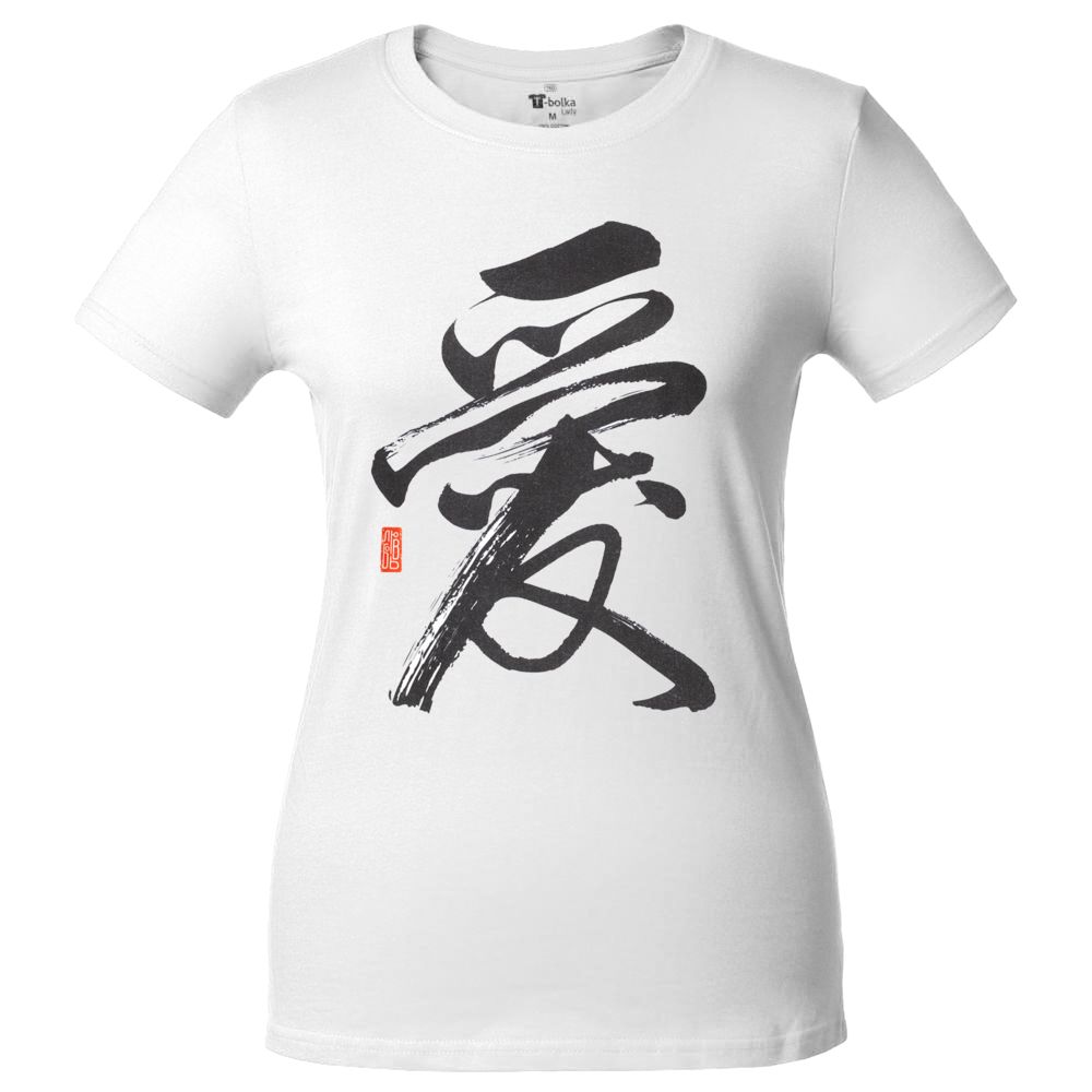 Футболка женская «Вечные ценности. Любовь», белая — изображение 3