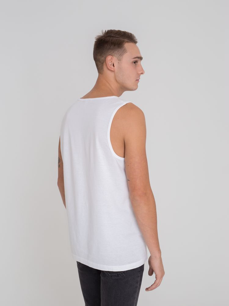 Майка мужская «Вечные ценности. Богатство», белая — изображение 6