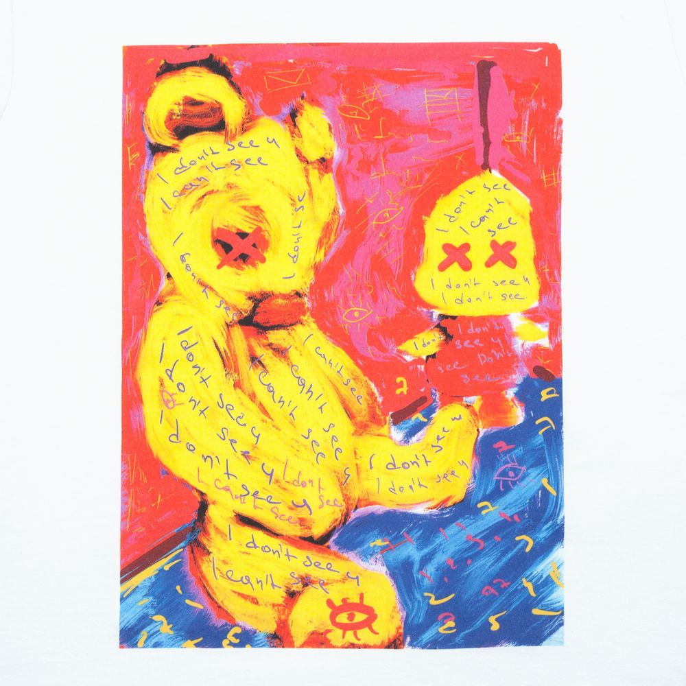 Футболка I Don't See You, белая — изображение 3