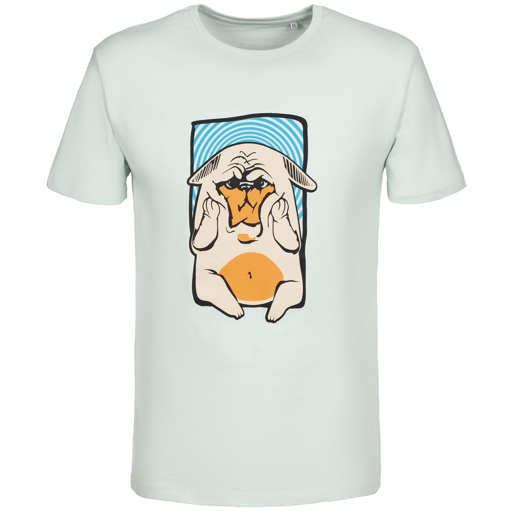 Футболка мужская Deep Thinker, зеленая — изображение 2