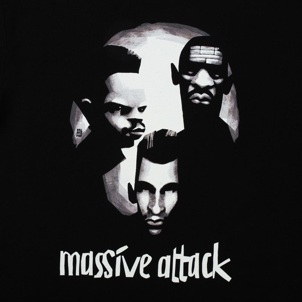 Футболка «Меламед. Massive Attack», черная — изображение 5
