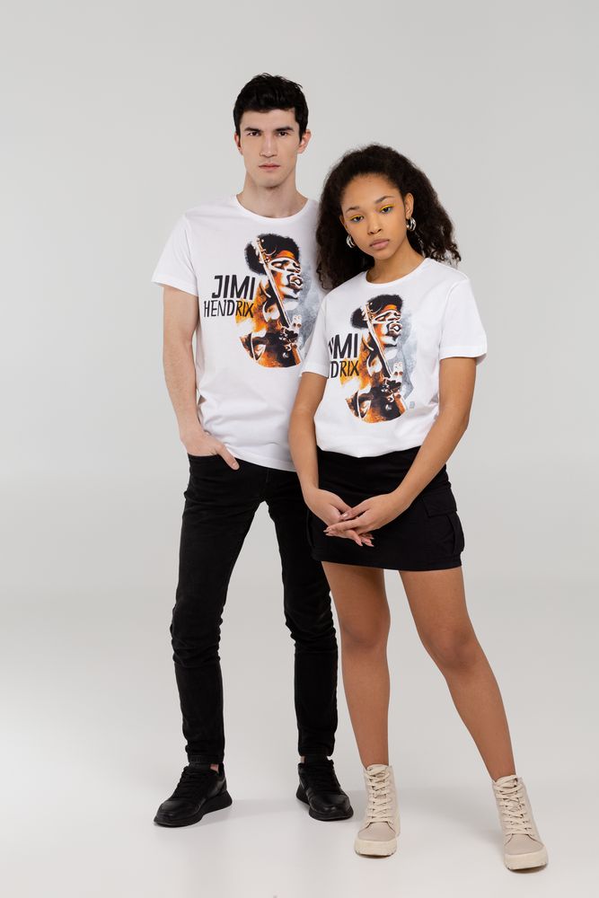 Футболка «Меламед. Jimi Hendrix», белая — изображение 10
