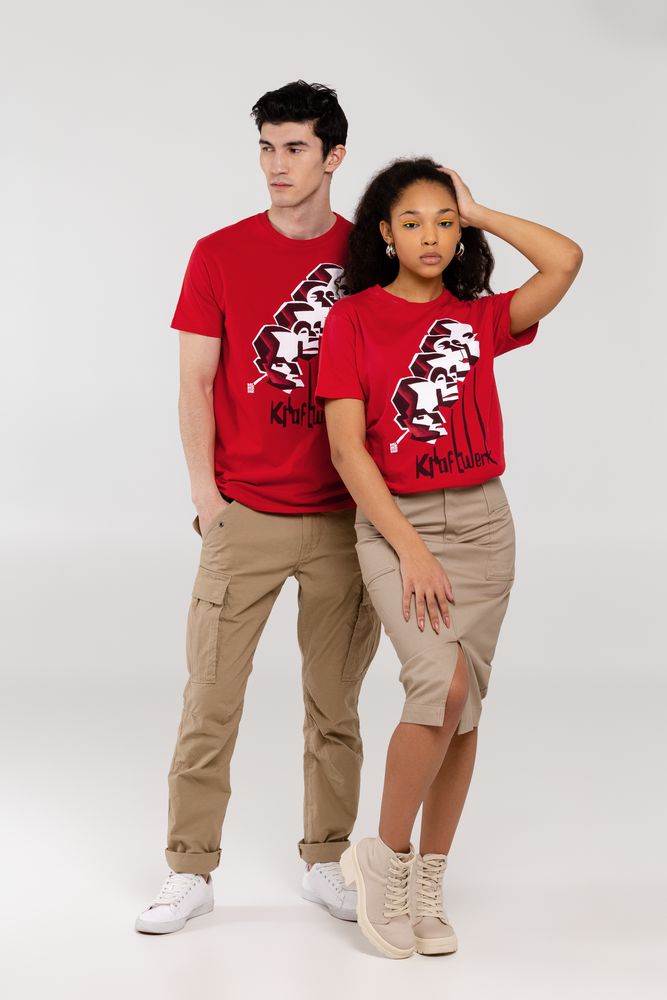 Футболка «Меламед. Kraftwerk», красная — изображение 10