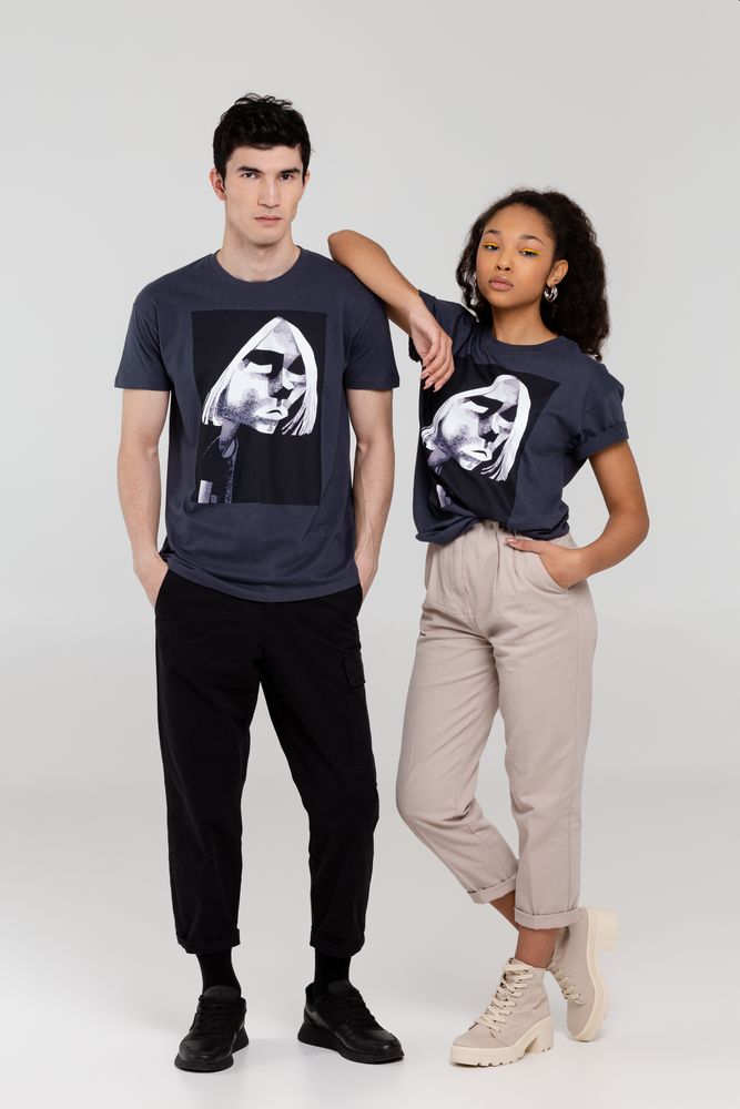 Футболка «Меламед. Kurt Cobain», темно-серая — изображение 10