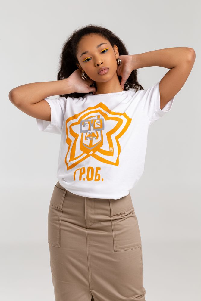 Футболка «Меламед. Егор Летов», белая — изображение 8