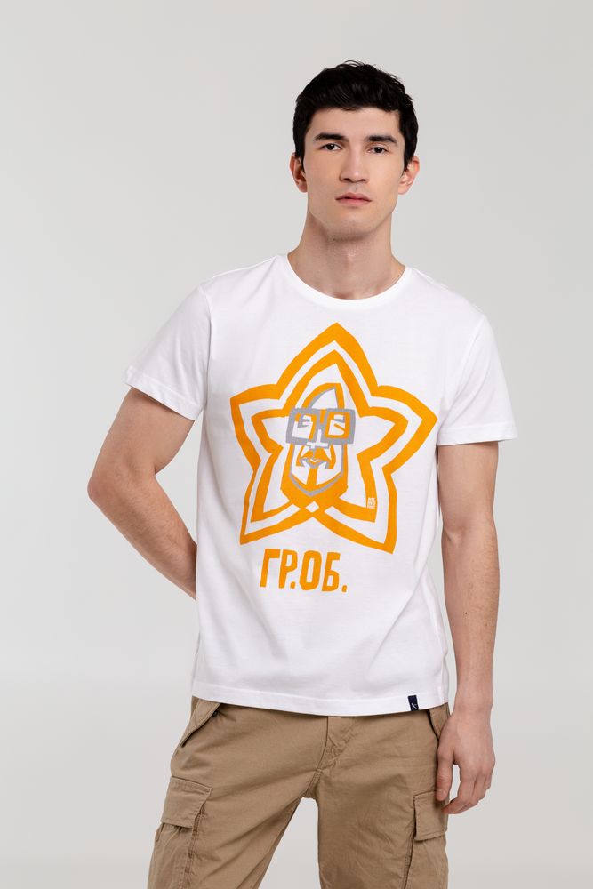 Футболка «Меламед. Егор Летов», белая — изображение 2