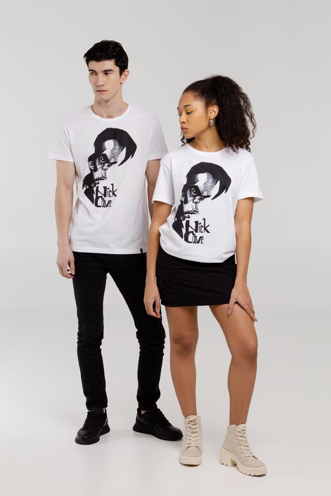 Футболка «Меламед. Nick Cave», белая — изображение 11