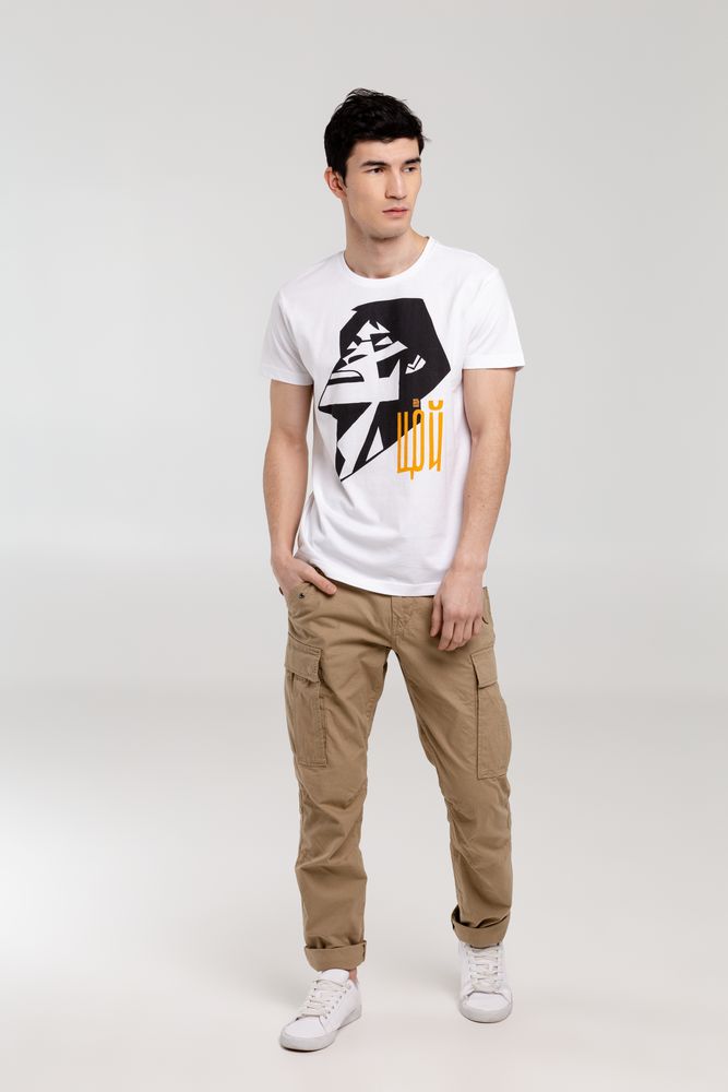 Футболка «Меламед. Виктор Цой», белая — изображение 5