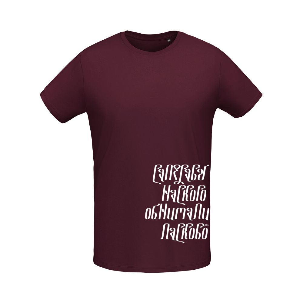 Футболка «Саперави», бордовая — изображение 3