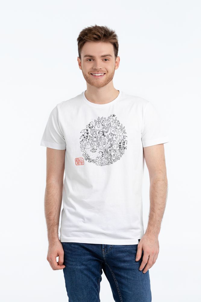 Футболка «Кавалер», белая — изображение 9