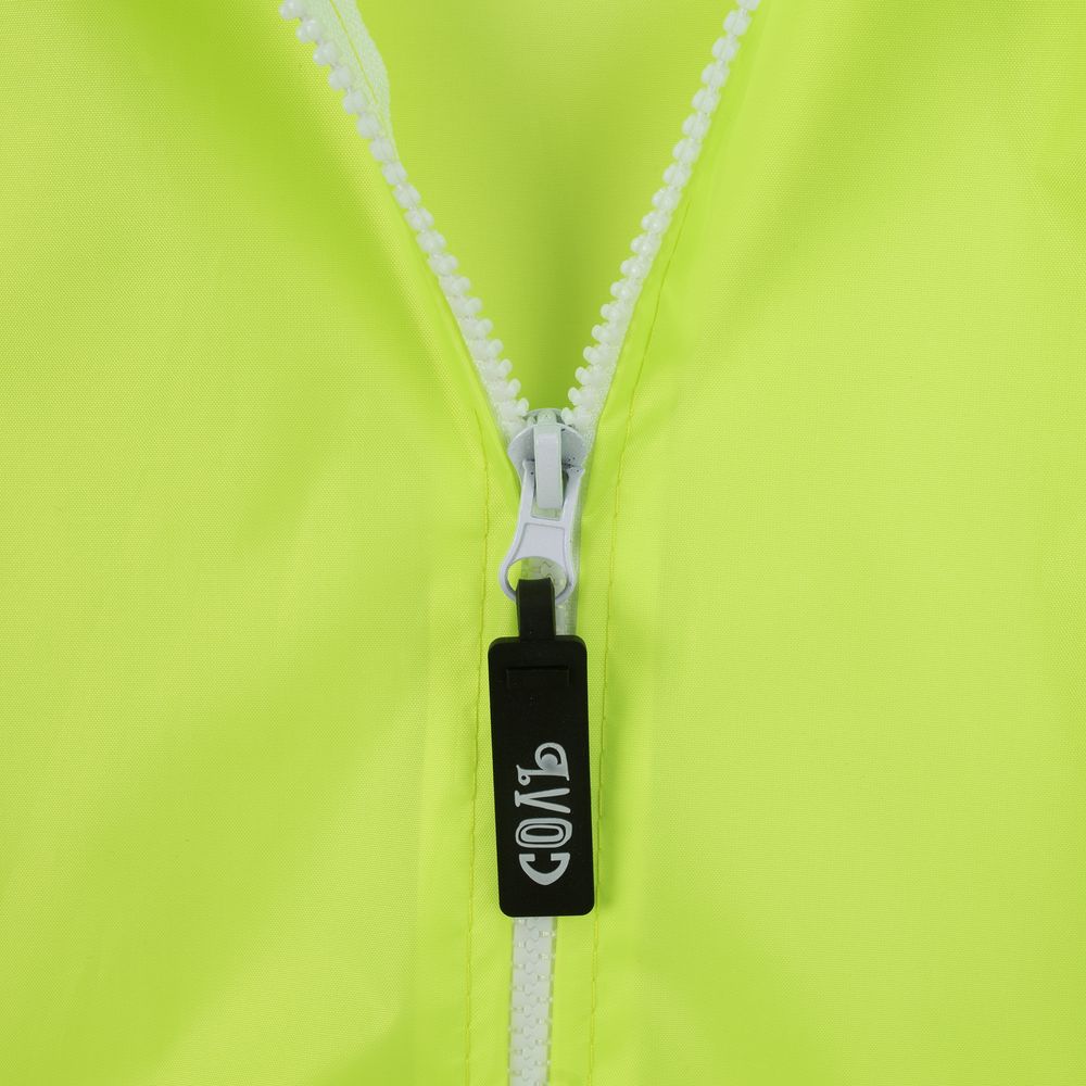 Дождевик «Воплащение всего», неоново-желтый — изображение 4