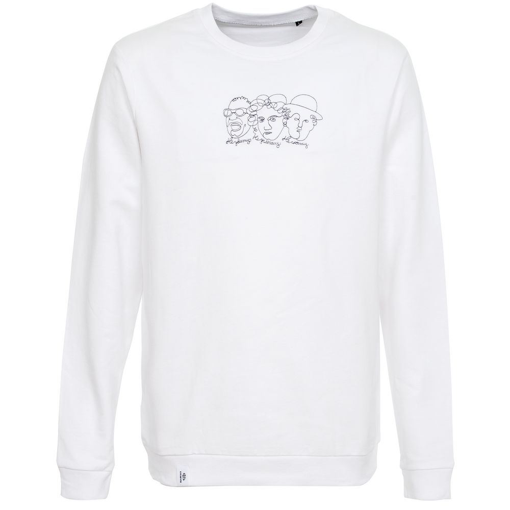 Свитшот «Три автора», белый — изображение 3