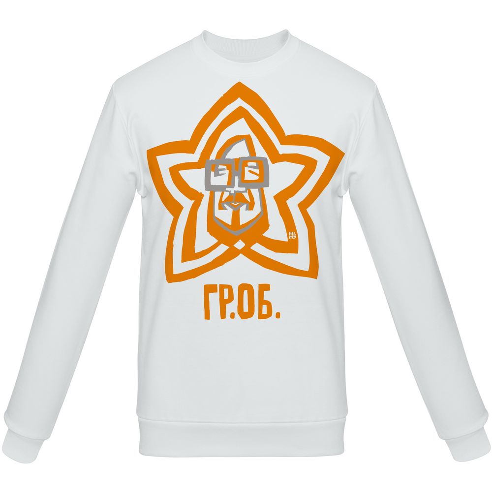 Свитшот «Меламед. Егор Летов», белый — изображение 4