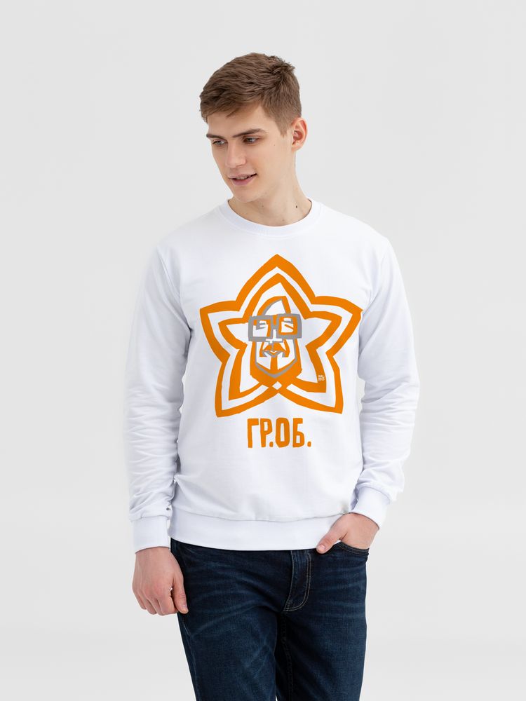 Свитшот «Меламед. Егор Летов», белый — изображение 2