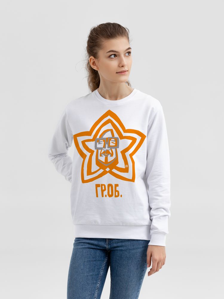 Свитшот «Меламед. Егор Летов», белый — изображение 3