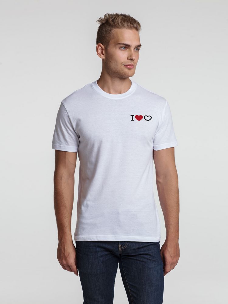 Футболка «Люблю любовь», белая — изображение 2