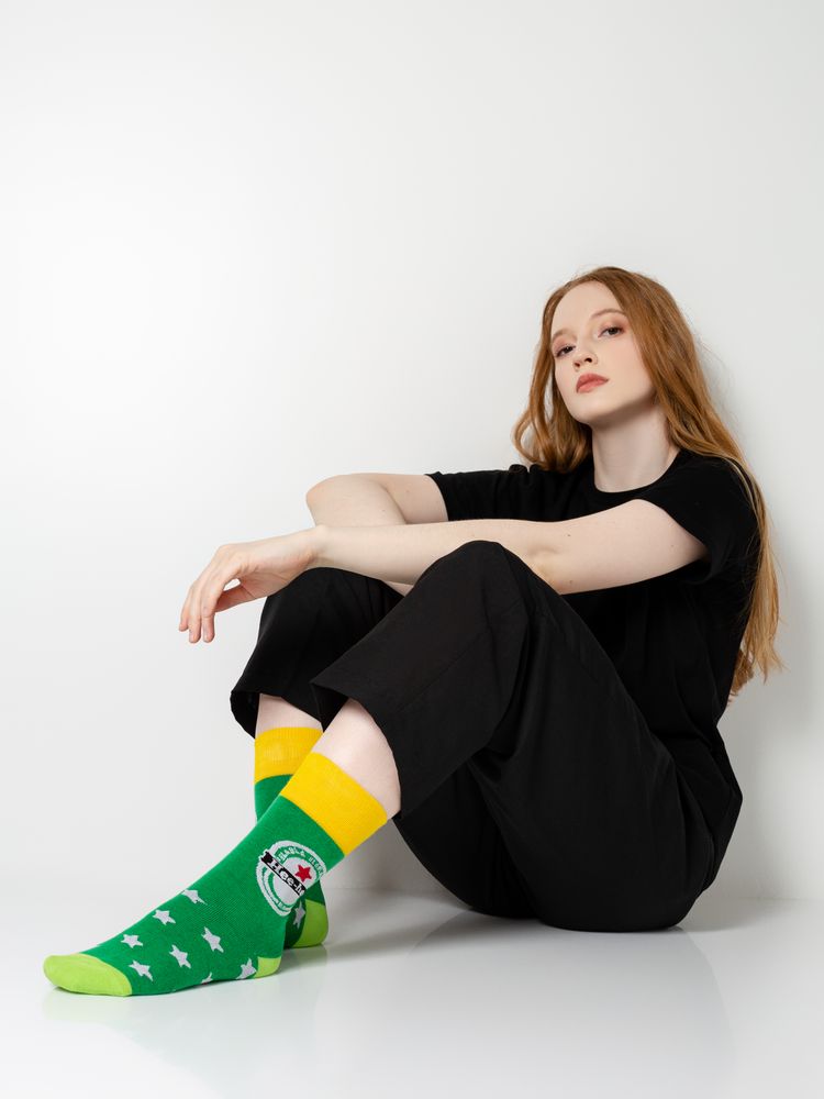 Носки Hee-hee, зеленые — изображение 4