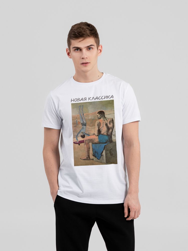 Футболка «Новая классика. Freestyle», белая — изображение 2