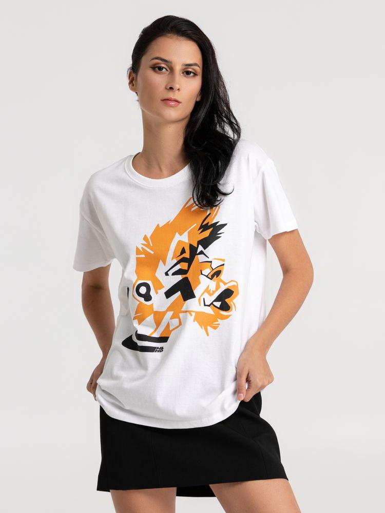 Футболка «Меламед. Ноль», белая — изображение 7