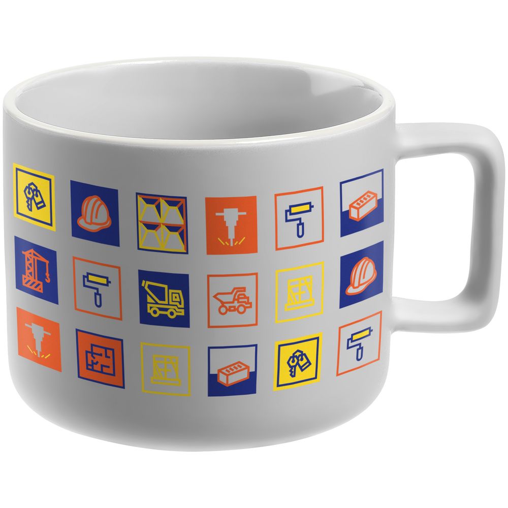 Чашка Industry, строительство — изображение 2