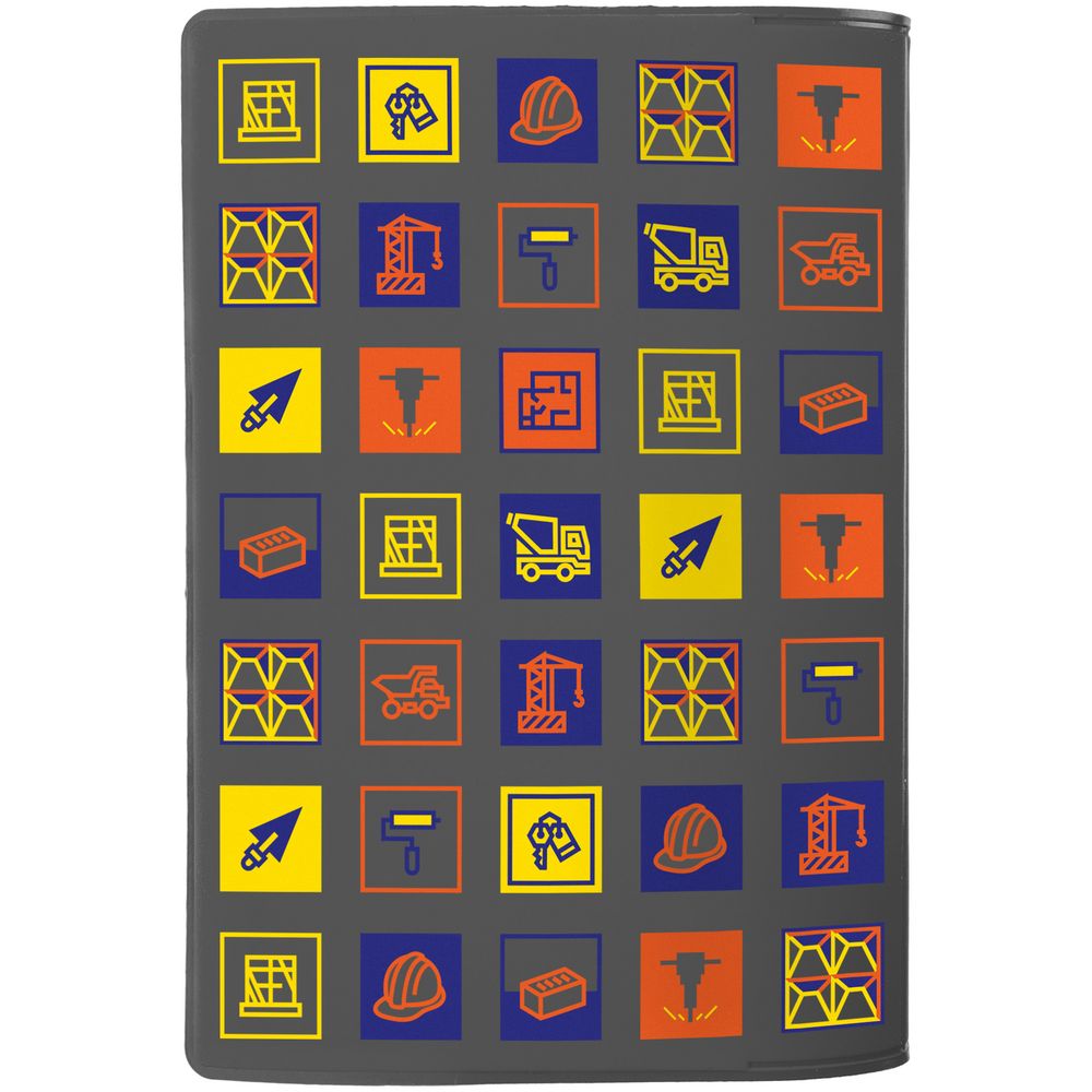 Обложка для паспорта Industry, строительство — изображение 3