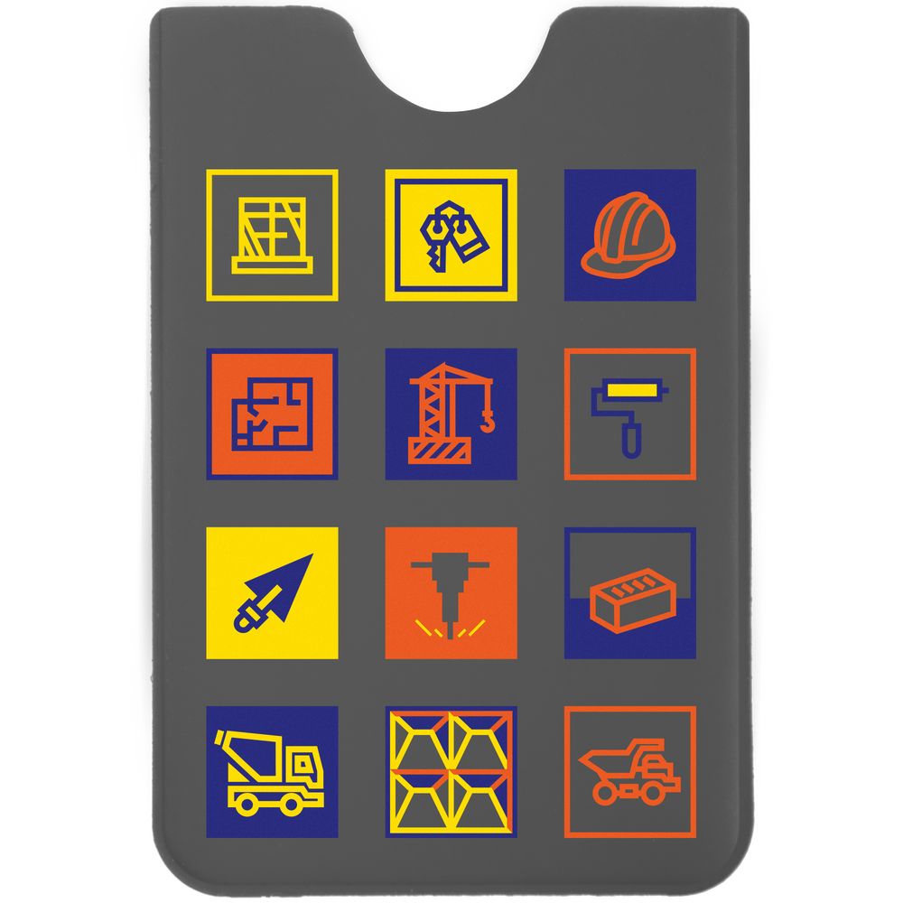 Чехол для карточки Industry, строительство — изображение 2