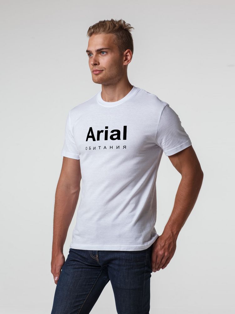 Футболка Arial обитания, белая — изображение 2