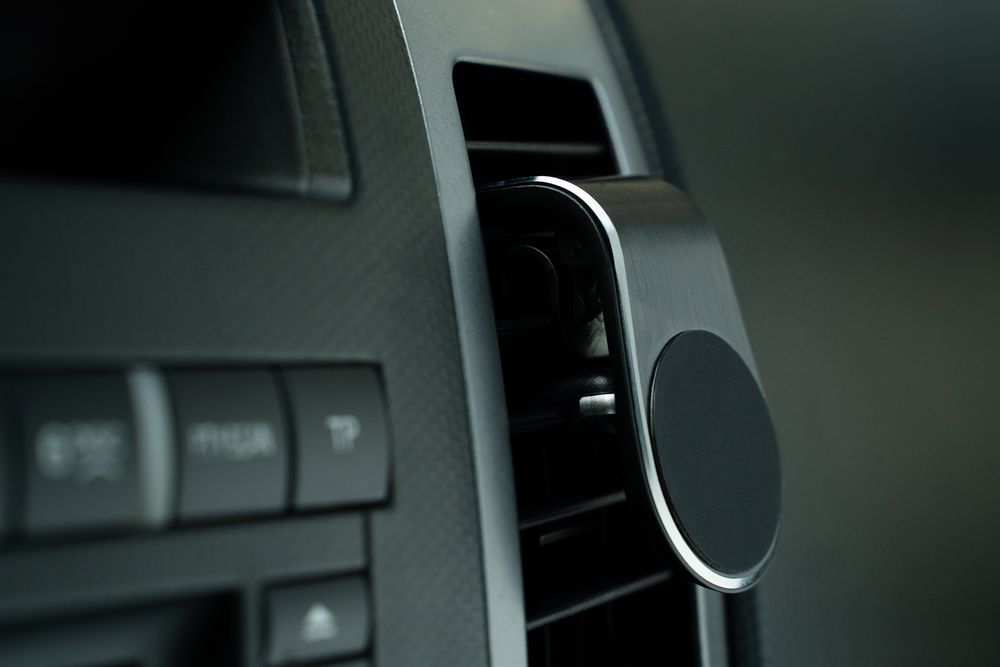 Магнитный держатель для смартфонов Pinch, серебристый — изображение 8