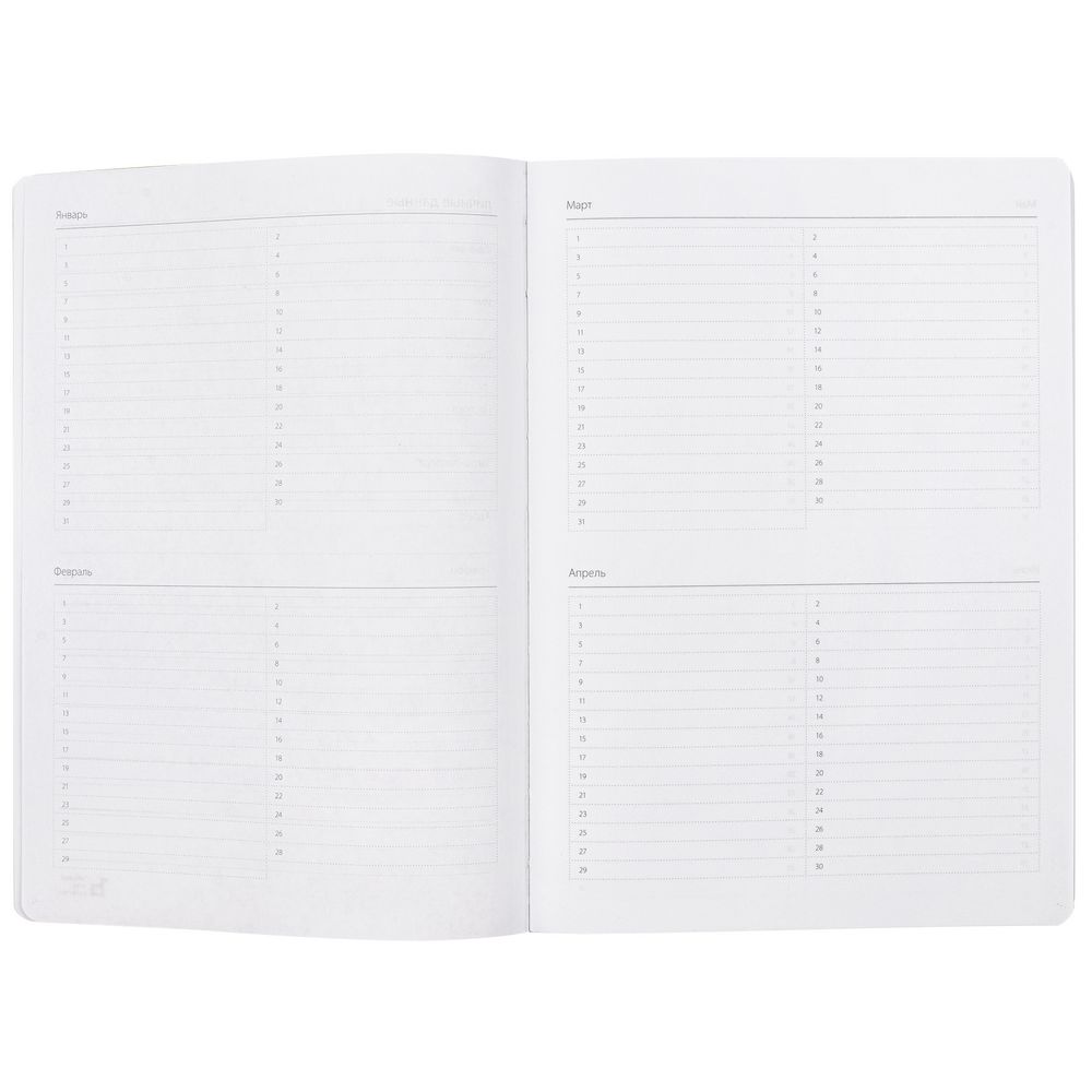 Ежедневник Urban, недатированный, красный — изображение 9