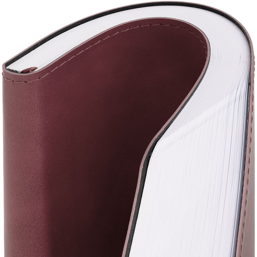 Ежедневник Urban, недатированный, бордовый — изображение 6