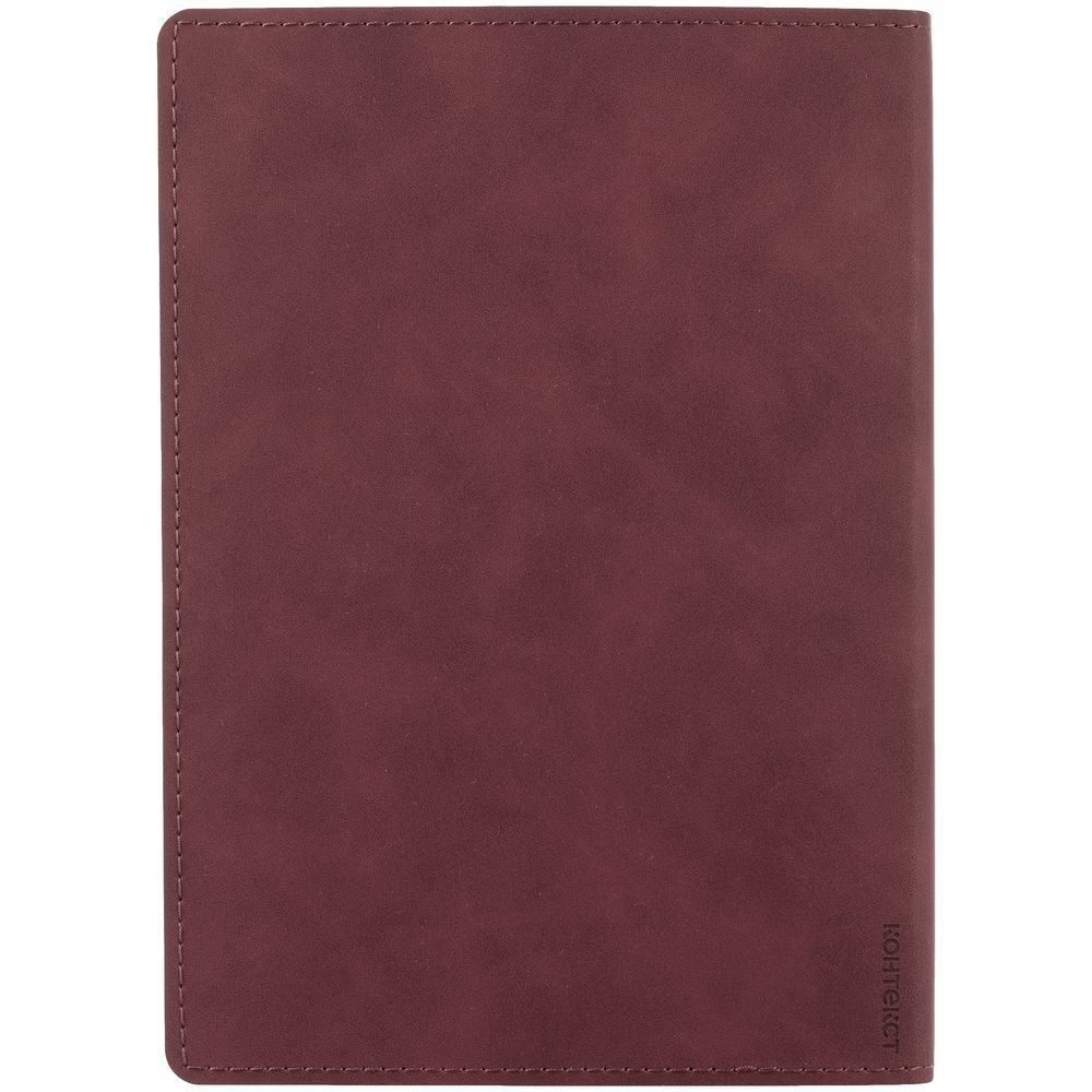 Ежедневник Urban, недатированный, бордовый — изображение 5