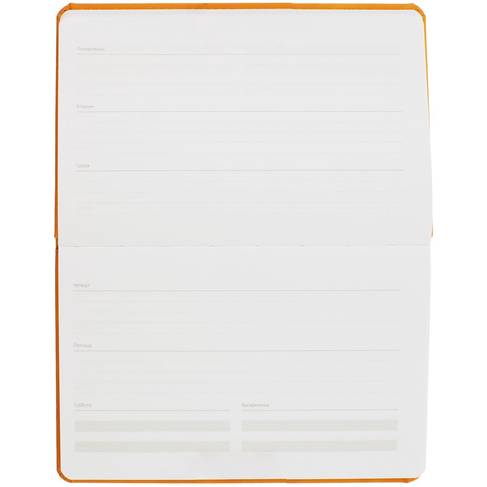 Еженедельник Urban, недатированный, оранжевый — изображение 7