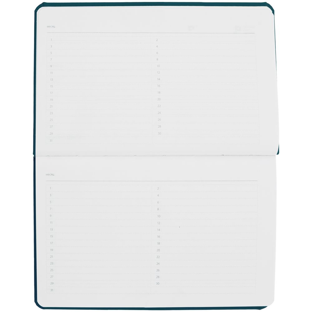 Еженедельник Urban, недатированный, изумрудный — изображение 9