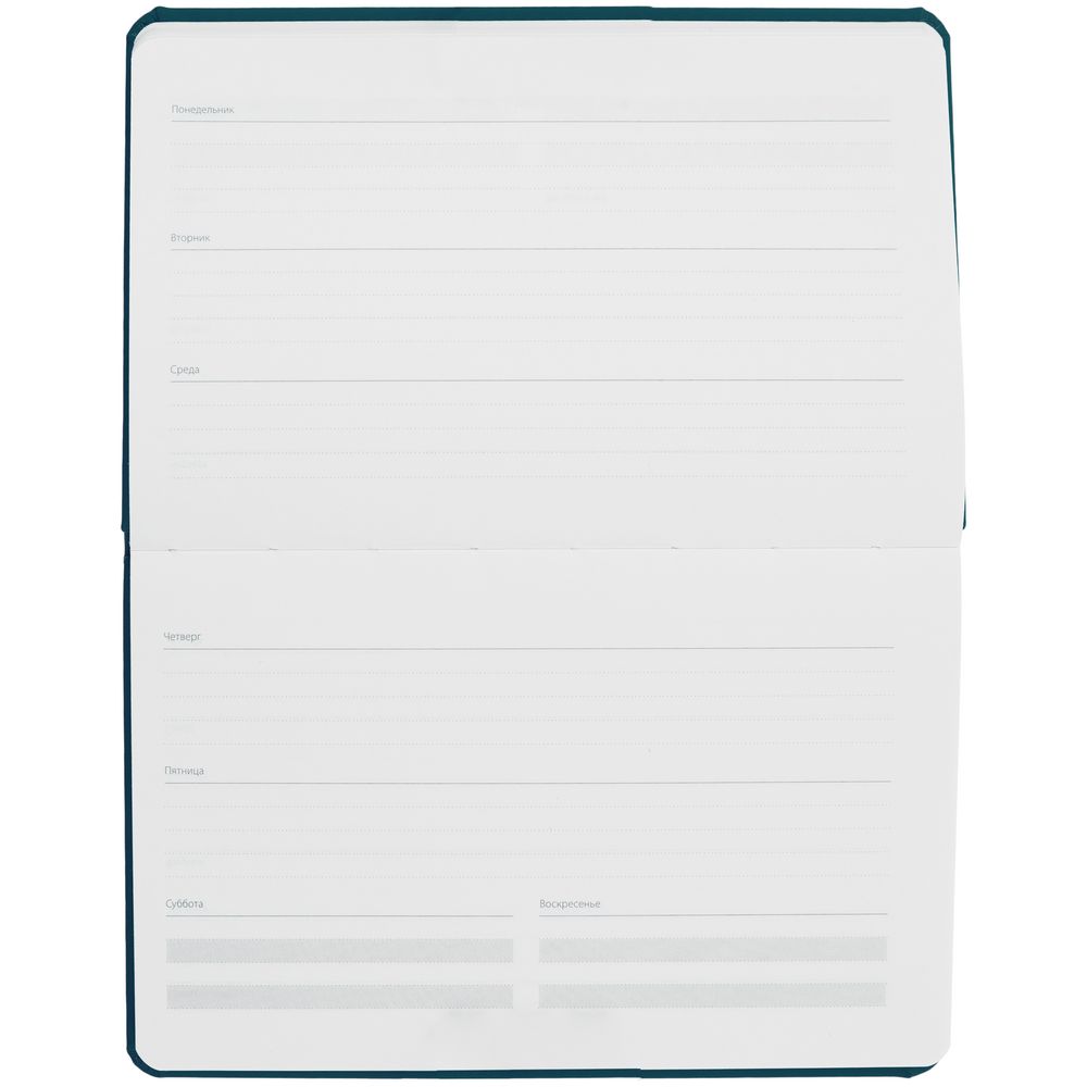 Еженедельник Urban, недатированный, изумрудный — изображение 8