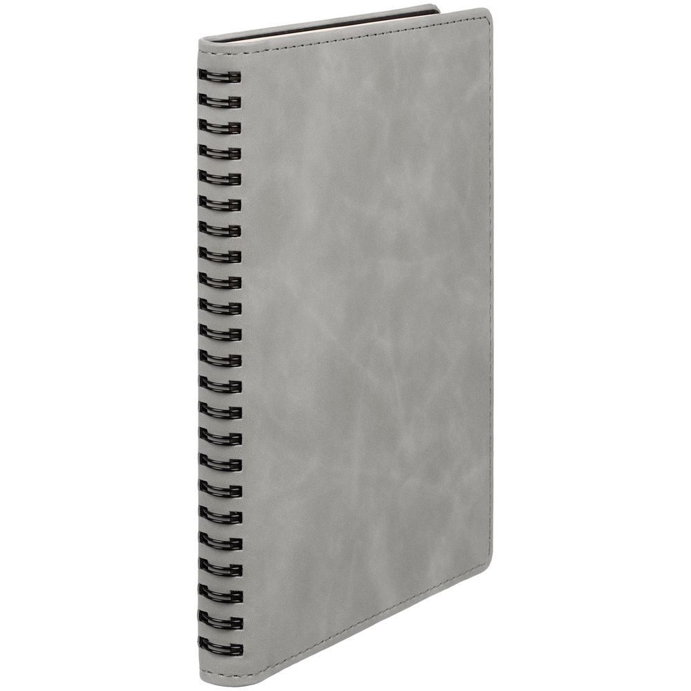 Ежедневник Spring Urban на заказ, недатированный, серый — изображение 3