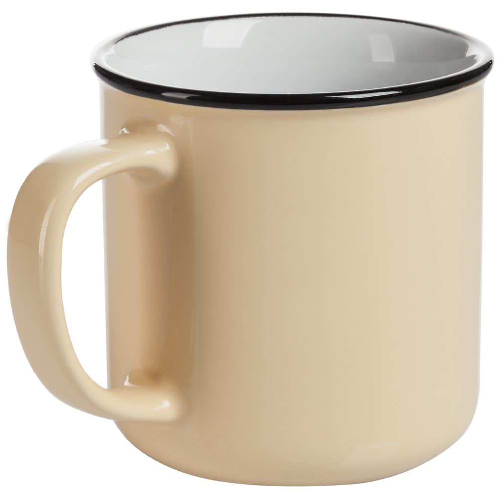 Кружка Dacha, средняя, светло-желтая — изображение 3