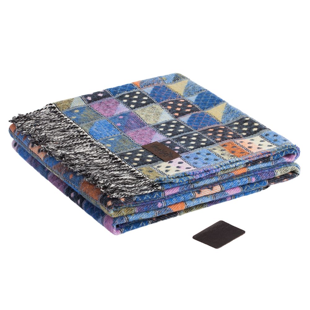 Плед Illinois, синий — изображение 2