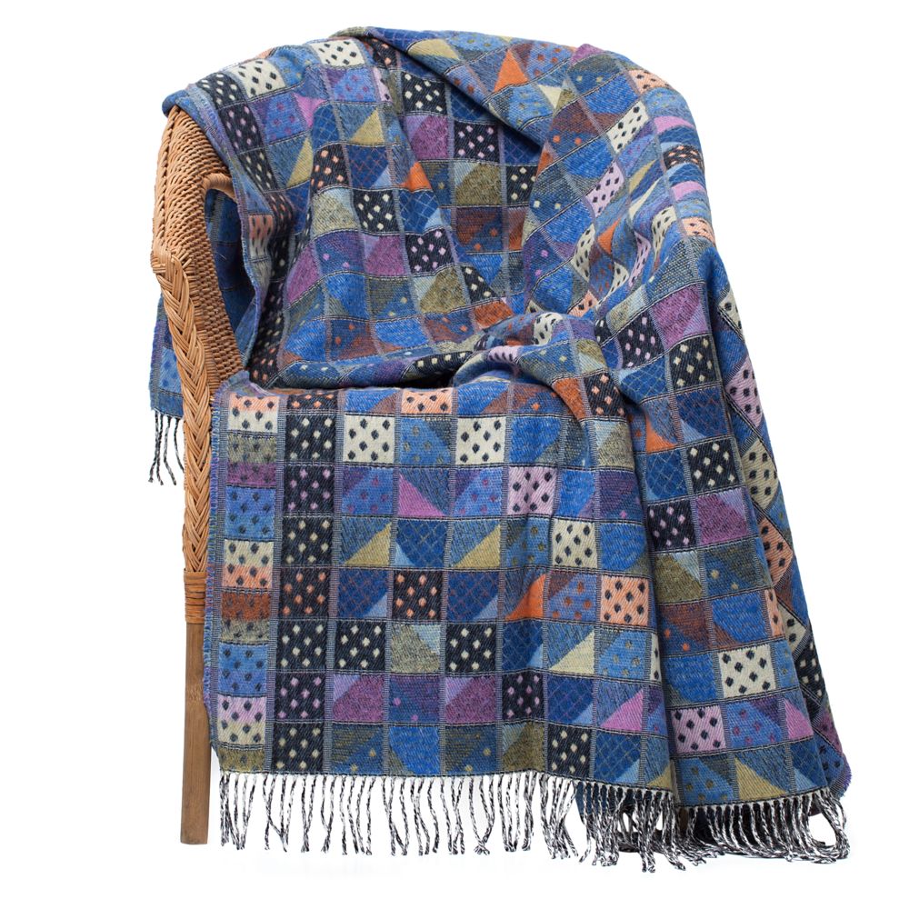 Плед Illinois, синий — изображение 3