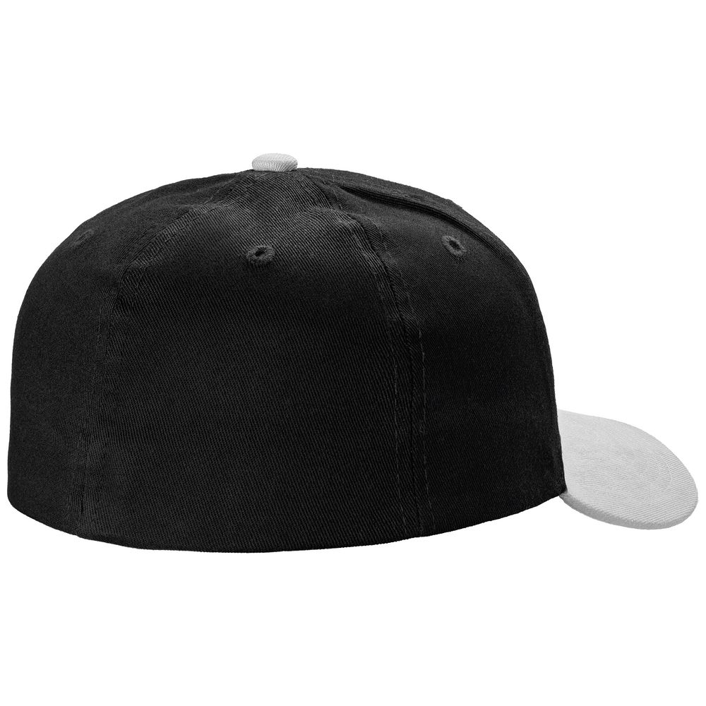 Бейсболка Ben Loyal, черная с серым — изображение 5
