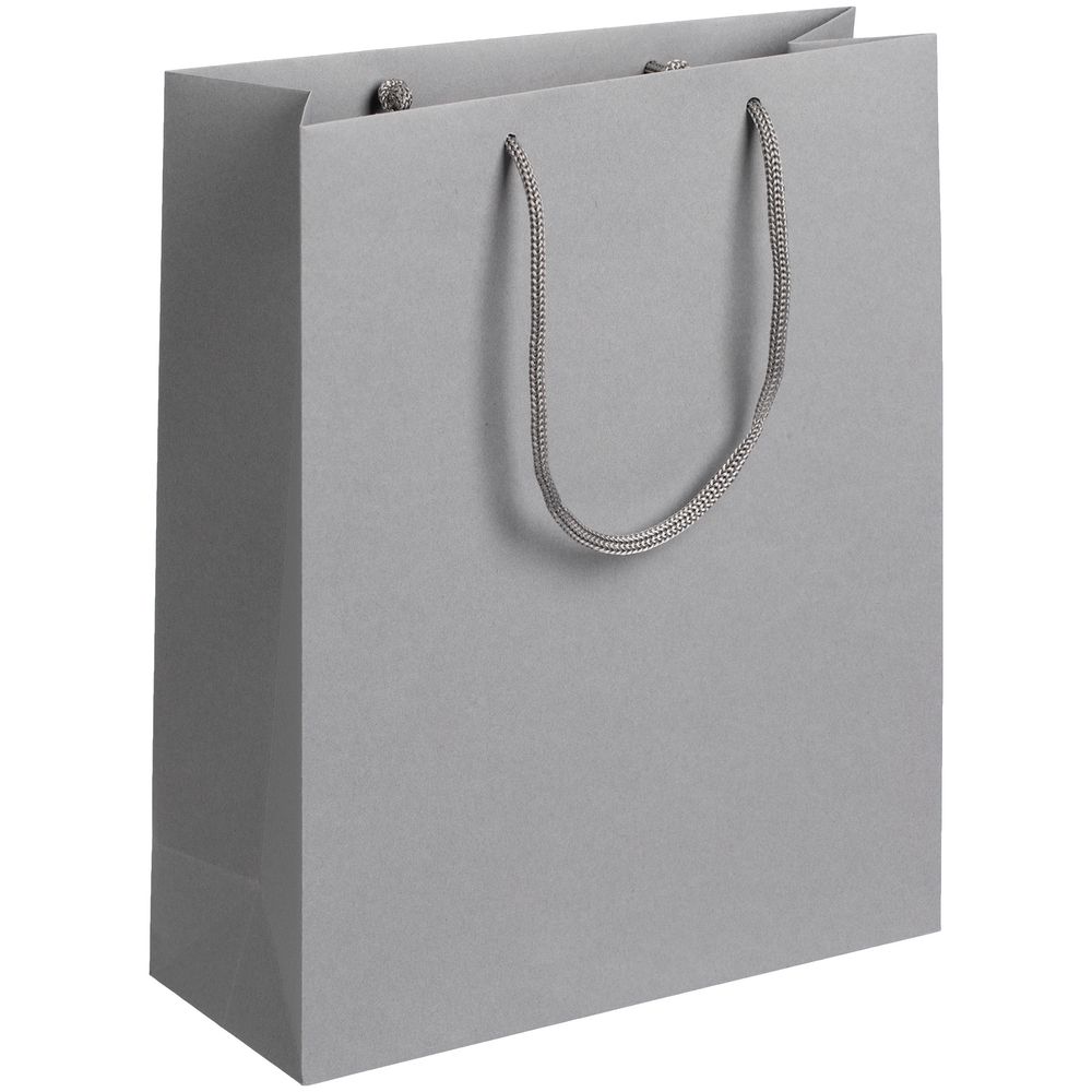 Пакет бумажный Wide, серый — изображение 2