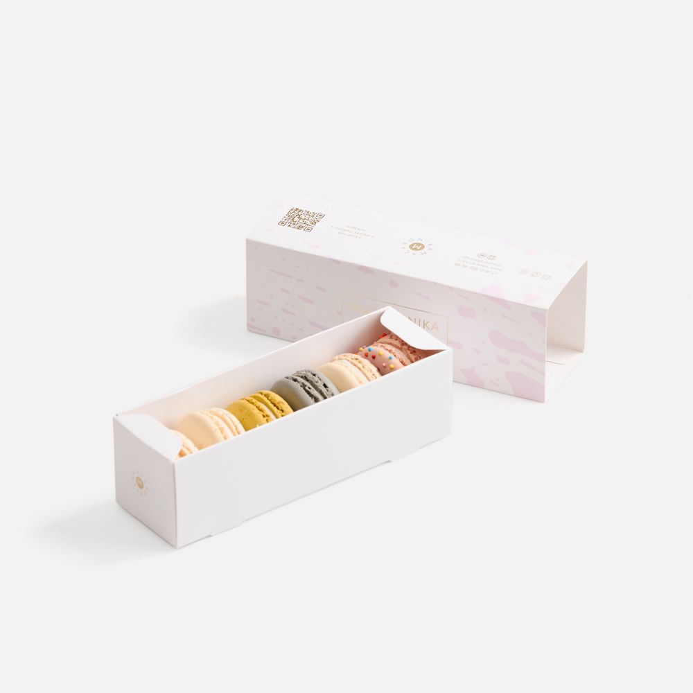 Набор из 6 пирожных макарон — изображение 2