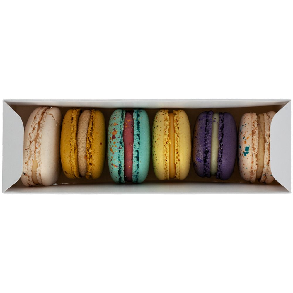 Набор из 6 пирожных макарон — изображение 4