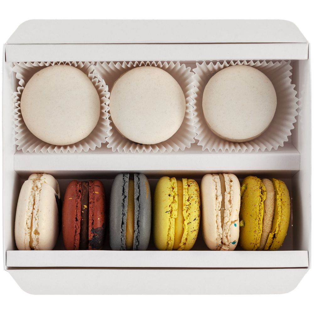 Набор из 9 пирожных макарон — изображение 4