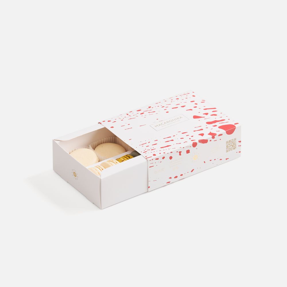 Набор из 9 пирожных макарон — изображение 3