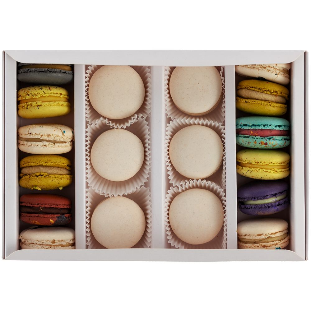 Набор из 18 пирожных макарон — изображение 4