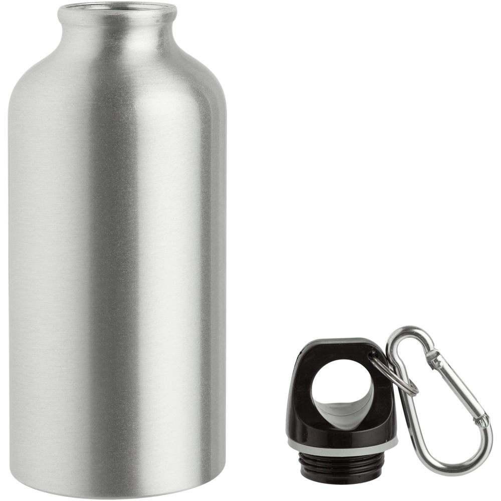 Бутылка для спорта Re-Source, серебристая — изображение 3