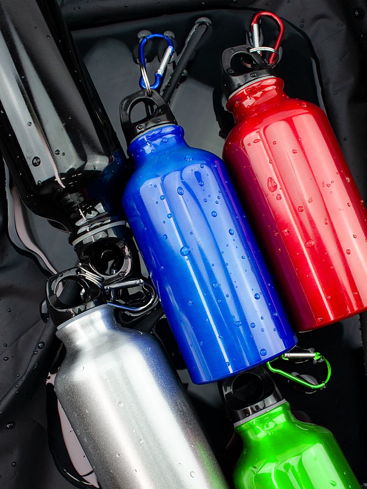 Бутылка для спорта Re-Source, черная — изображение 5