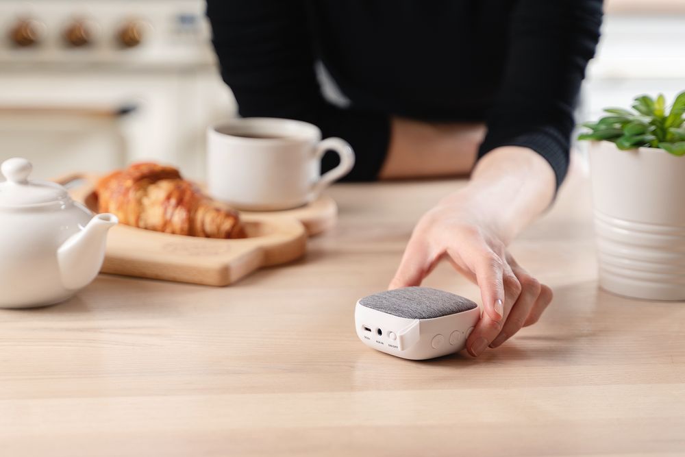 Беспроводная колонка Chubby, белая — изображение 7