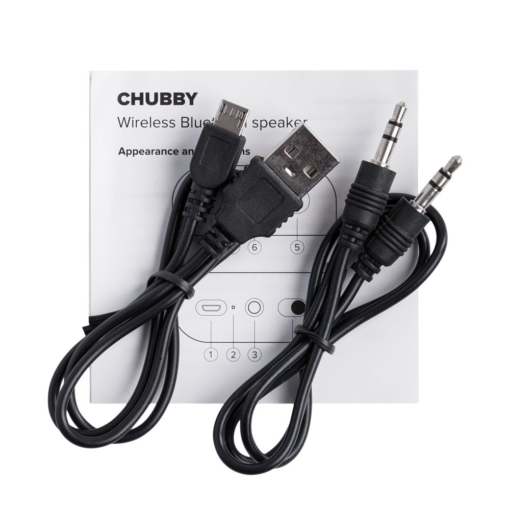 Беспроводная колонка Chubby, белая — изображение 8